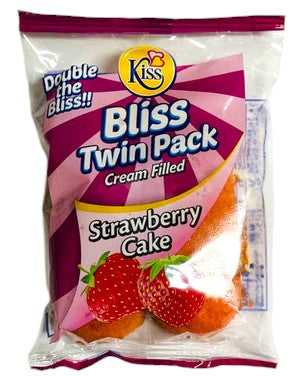 Kiss Bliss Twin Pack Srtrawberry 60g