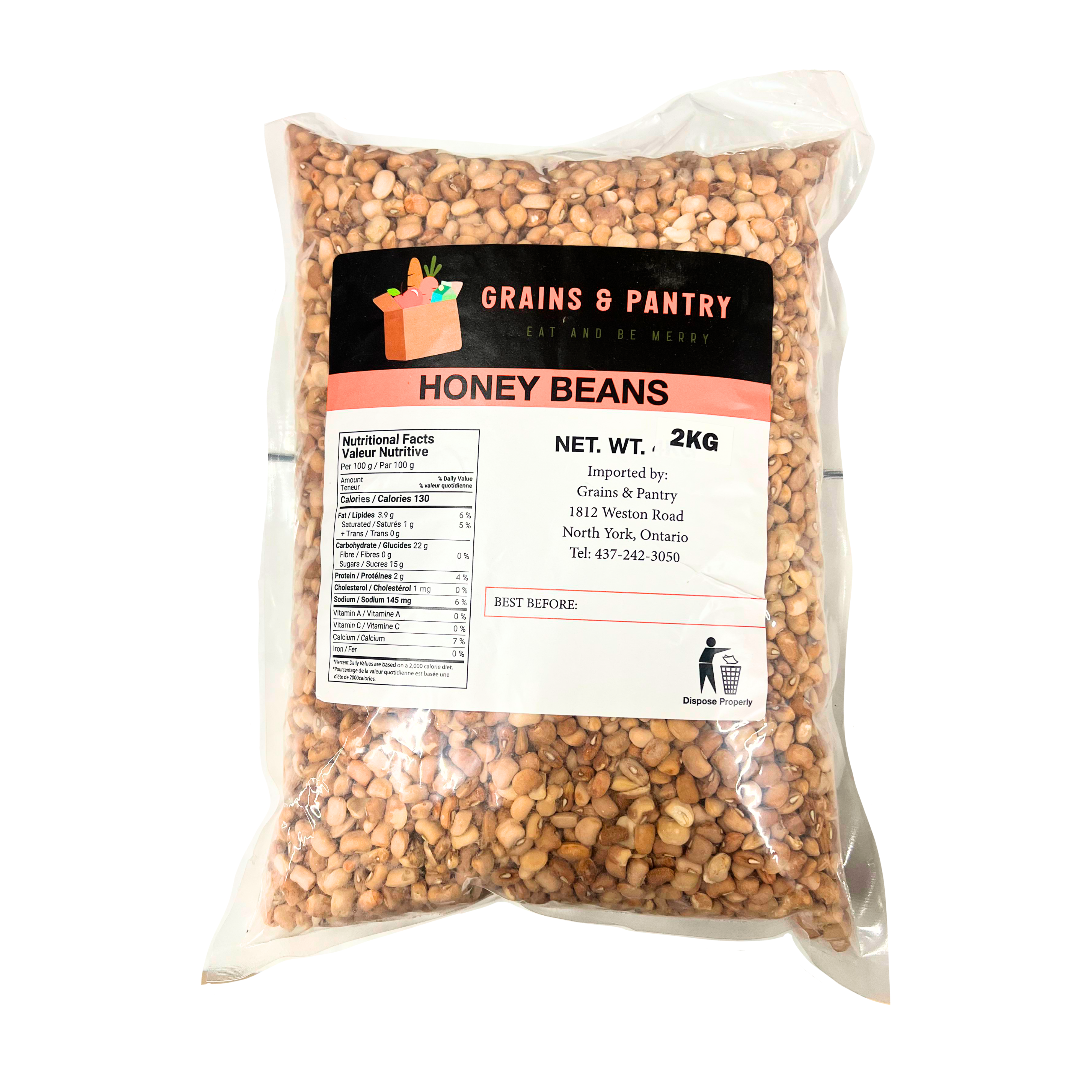 GP Honey Beans 2Kg