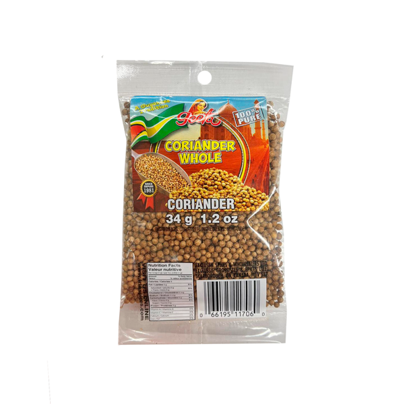 Geeta Coriander Whole 34G