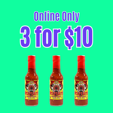 Irie Wolfs Bite Pepper Sauce 150ml (3 Pack)