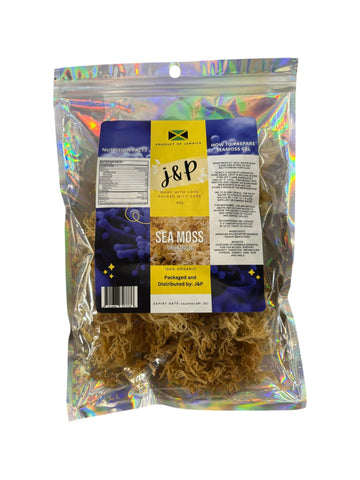 J&P Dried Seasmoss Product of Jamaica 80g