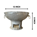 Jamaican Coal Pot with Grills-1