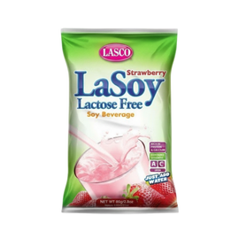 Lasoy Strawberry Soy Beverage 80g