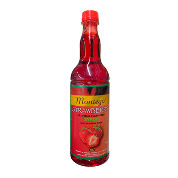 Montego Strawberry Syrup 750ml