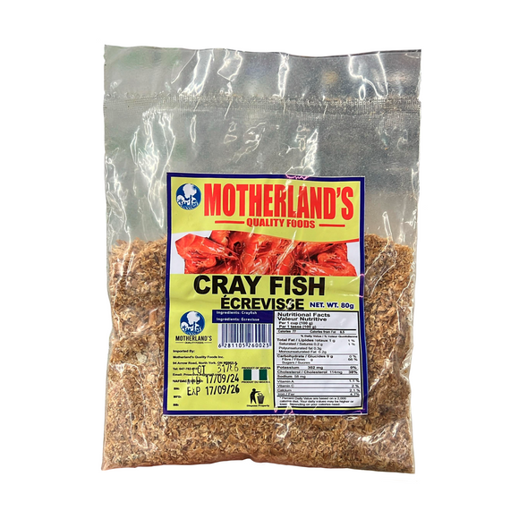 Motherland's Crayfish Grinded 80g