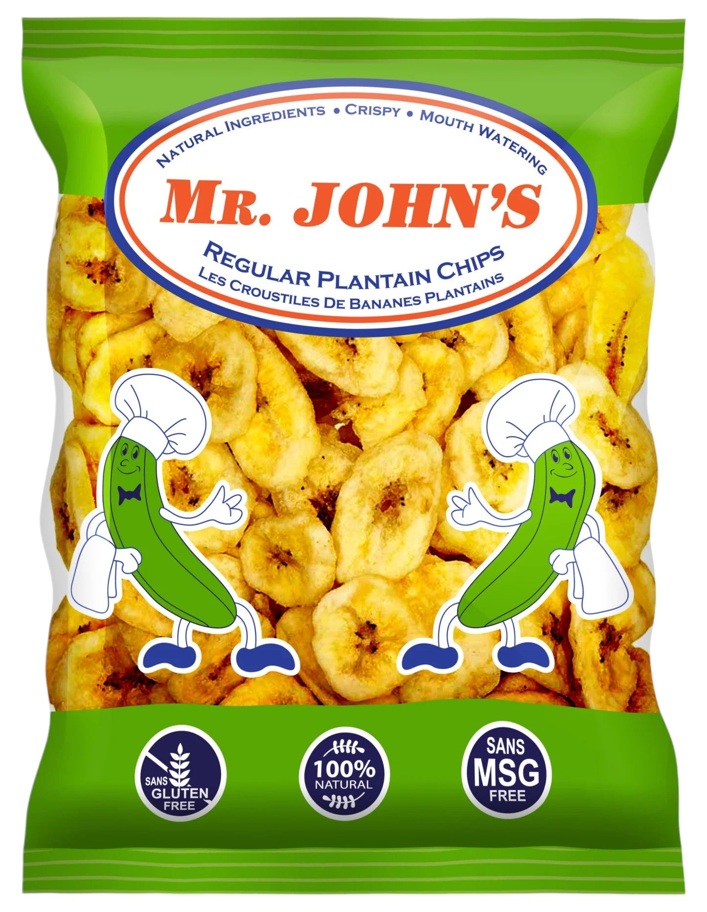 Mr. John Plantain Chips Regular 300g