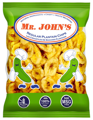 Mr. John Plantain Chips Regular 300g