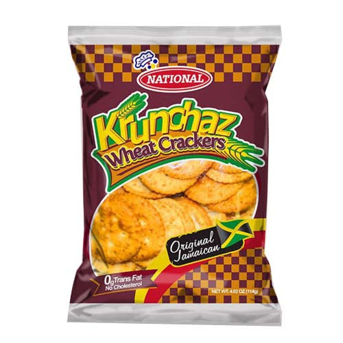 National Krunchaz Wheat Crackers 114g