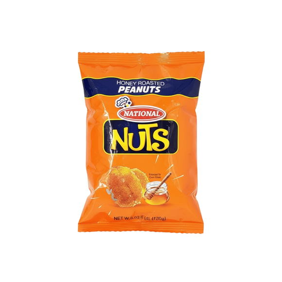 National Honey Roasted Peanuts 35g