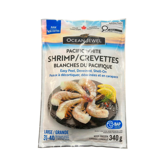 Ocean Jewel  31/40 Easy Peel White 340g