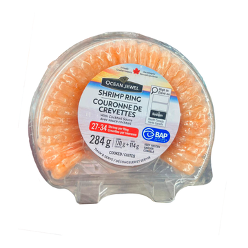 Ocean Jewel Shrimp Ring with Sauce 27/34 284g