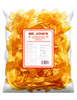 Mr. John's Spicy Plantain Chips 200g