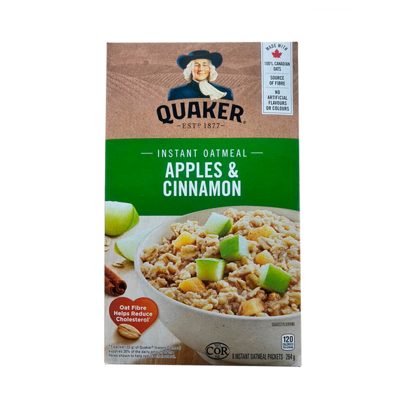Quaker Instant Oats Apple & Cinnamon 264g