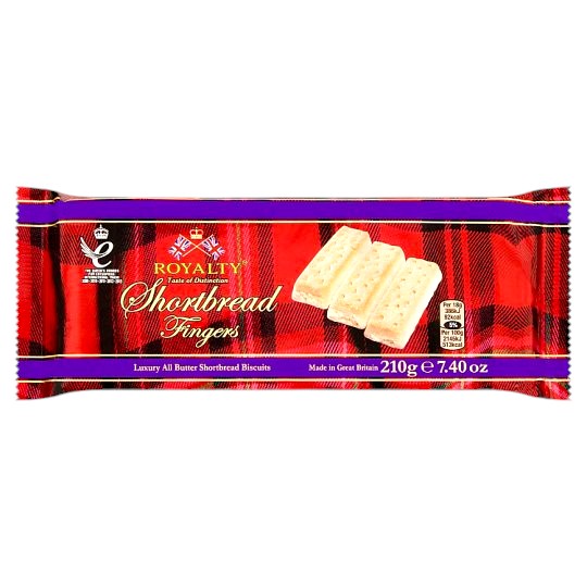 Royalty Butter Shortbread Biscuits 210g