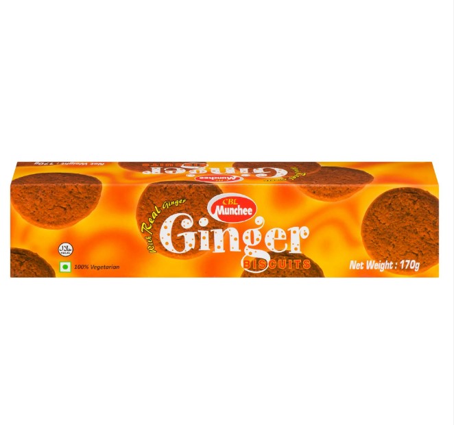 Munchee Ginger Cookies 170g