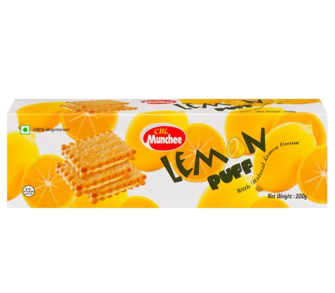 Munchee Lemon Puff 200g