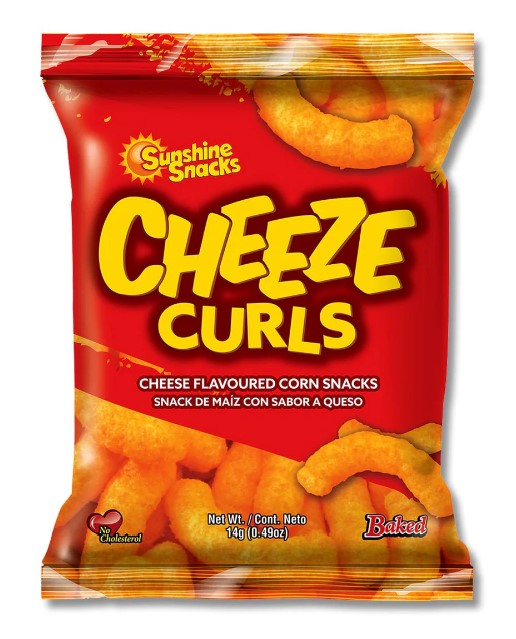 Sunshine Cheese Curls 35g