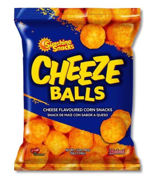 Sunshine Cheeze Balls 15g