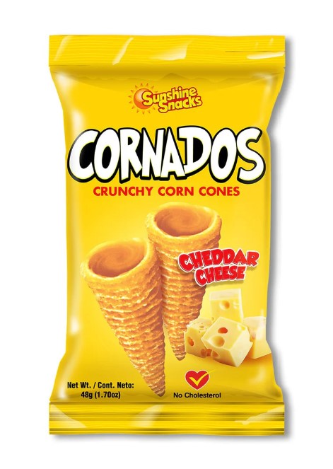 Sunshine Snacks Cornados Cheese 48g