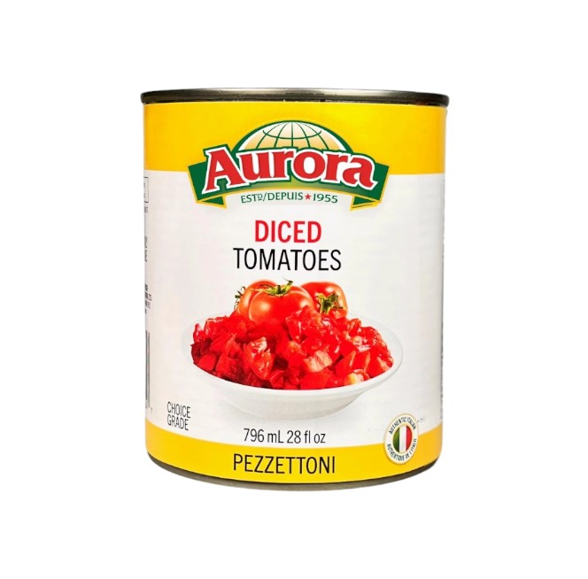 Aurora Tomatoes Diced 796ml