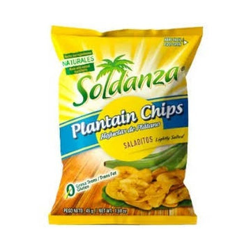 Soldanza Green Plantain Chips 42g
