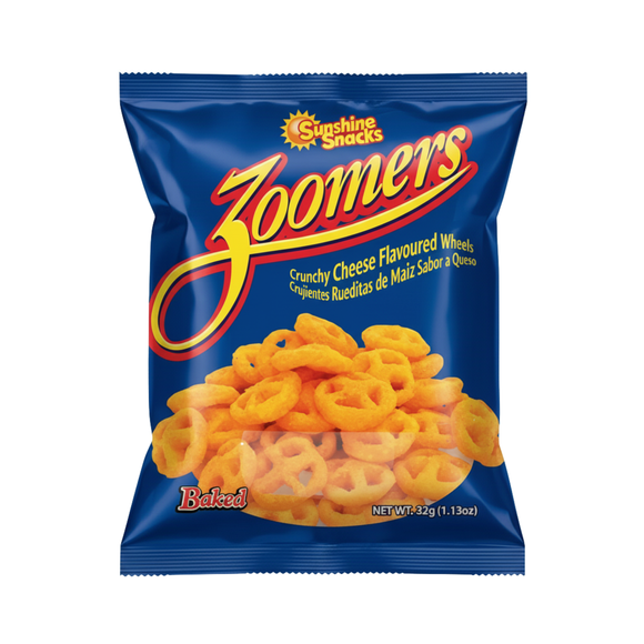 Sunshine Zoomers Crunchy Cheese 32g