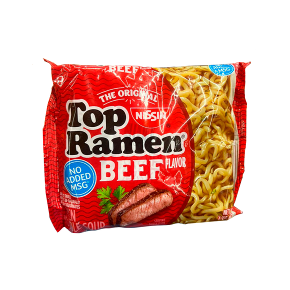 Top Ramen Beef Noodle Soup 85g