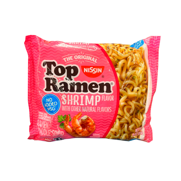 Top Ramen Shrimp Noodle Soup 85g