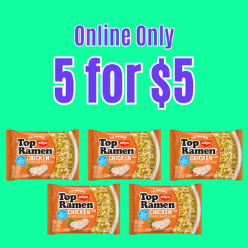Top Ramen Chicken Noodle 85g (5 Pack)