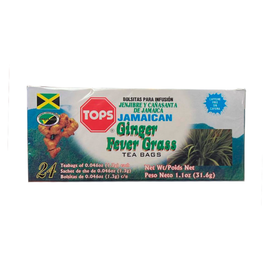 Tops Ginger Lemon Grass Tea 24 Bags