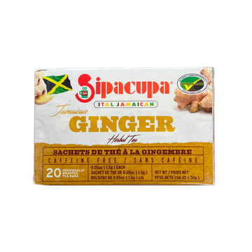 Tops Sipacupa Ginger Tea 20 bags