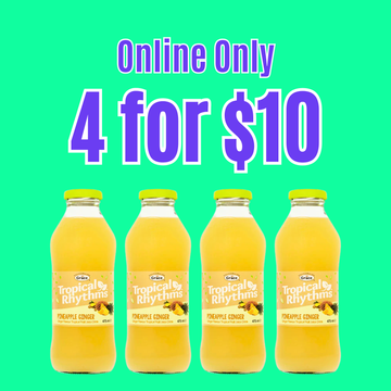 Tropical Rhythm Pineapple Ginger 473ml (4 Pack)