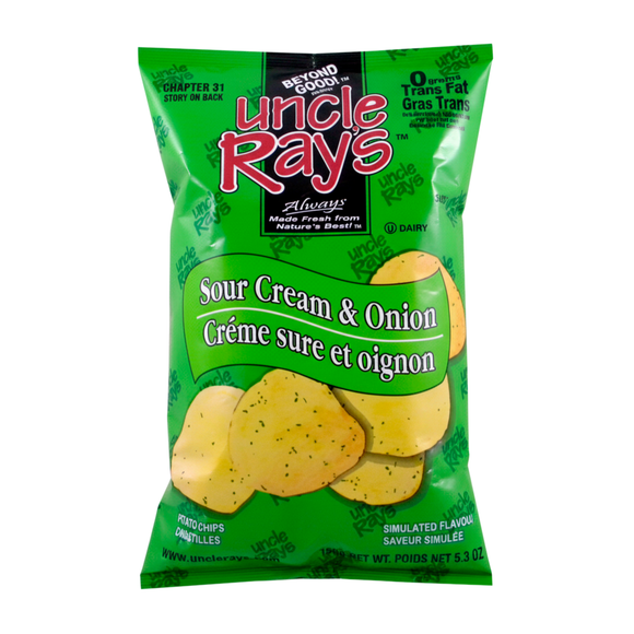 Uncle Ray Sour Cream Onion Chips