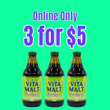 VitaMalt Ginger 330ml (3 Pack)