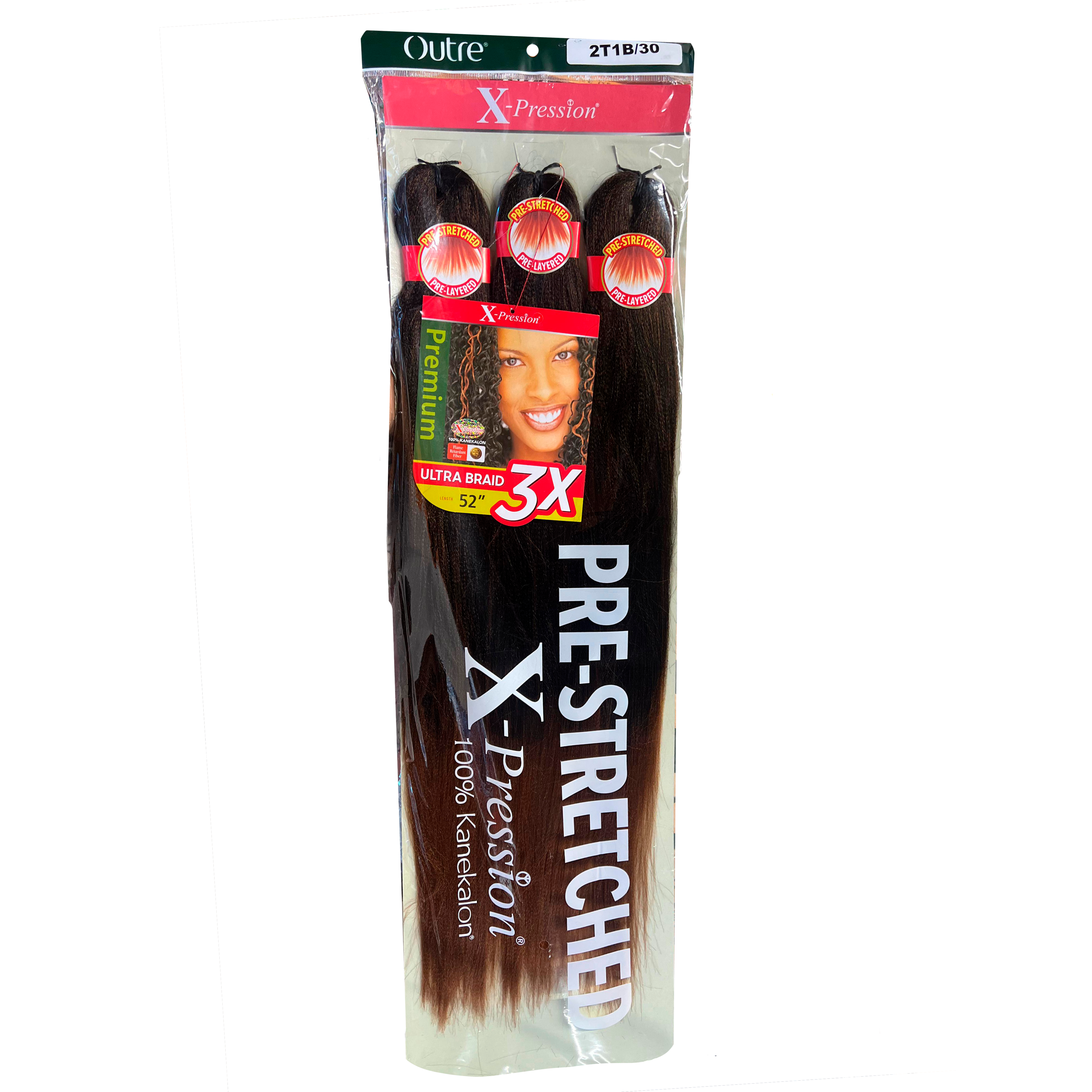 X-Pression Ultra Braids 52" 1B