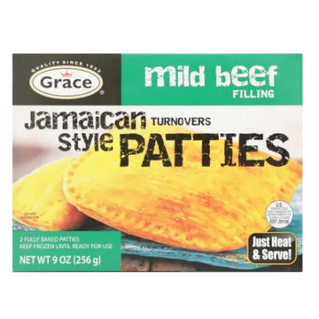 Grace Jamaican Style Beef Patty Mild 6*600g