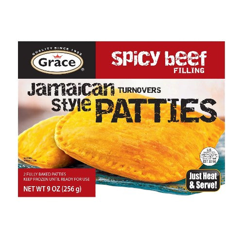 Grace Jamaican Style Beef Patty Hot 6*600g