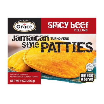 Grace Jamaican Style Beef Patty Hot 6*600g