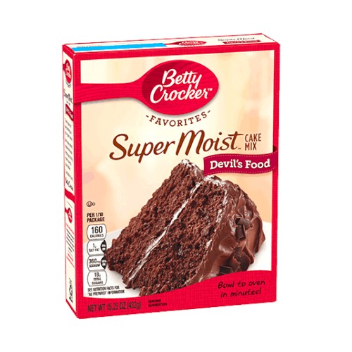 Betty Crocker Cake Mix Chocolate Devil 432G