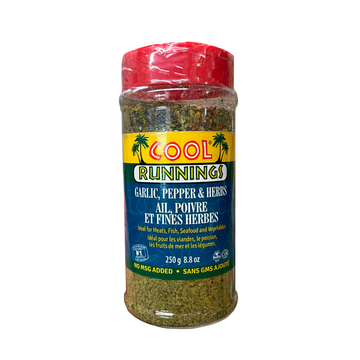 Cool Running Garlic Peppers & Herbs 250g