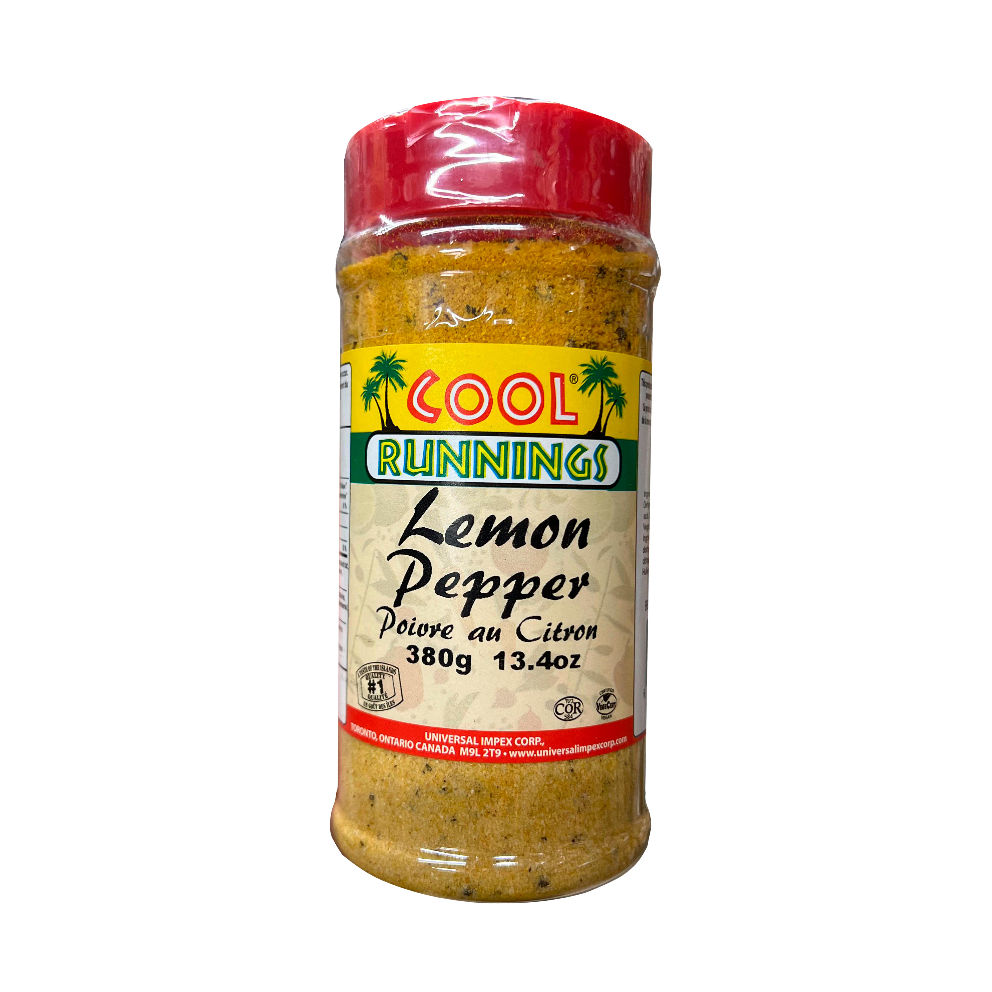 Cool Running Lemon Pepper 380g | Starfish Market
