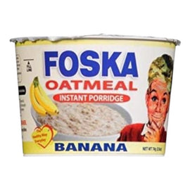 Foska Instant Porridge Oatmeal Banana74g