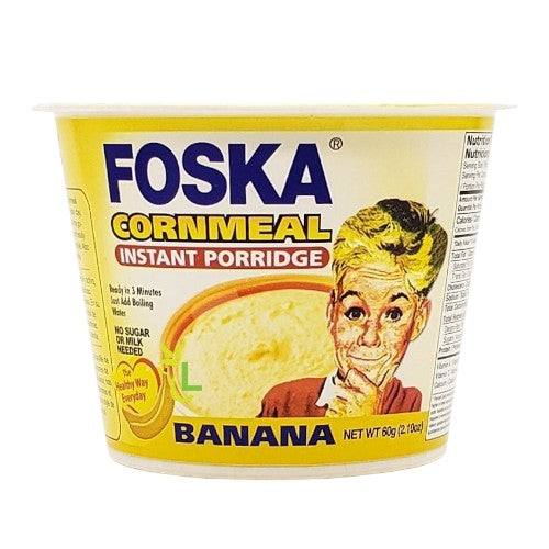Foska Instant Porridge Cornmeal Banana 60g