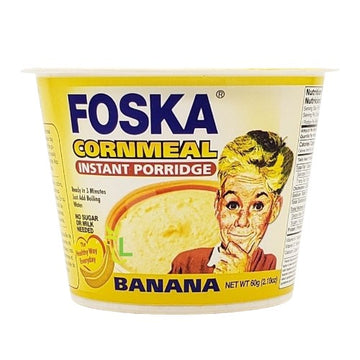 Foska Instant Porridge Cornmeal Banana 60g