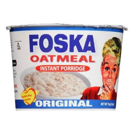 Foska Instant Porridge Oatmeal Orginal 74g