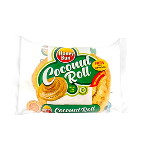 Honey Bun Coconut Roll 125g