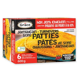 Grace Jerk Chicken Patty Spicy 6*600g