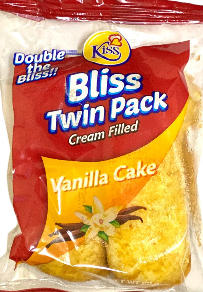 Kiss Bliss Twin Pack Vanilla 60g