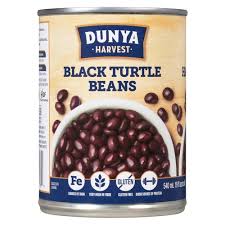 Dunya Black Turtle Bean Can 540ml