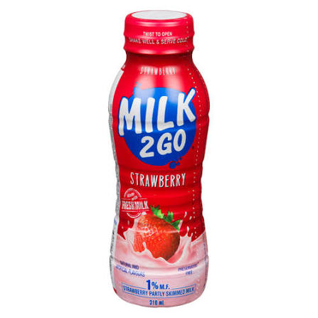 MILK 2GO STRAWBERRY 310ML